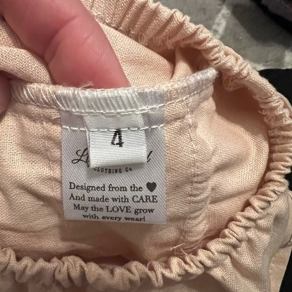 Adorable Pink Ruffle Romper - Picture 4 of 5